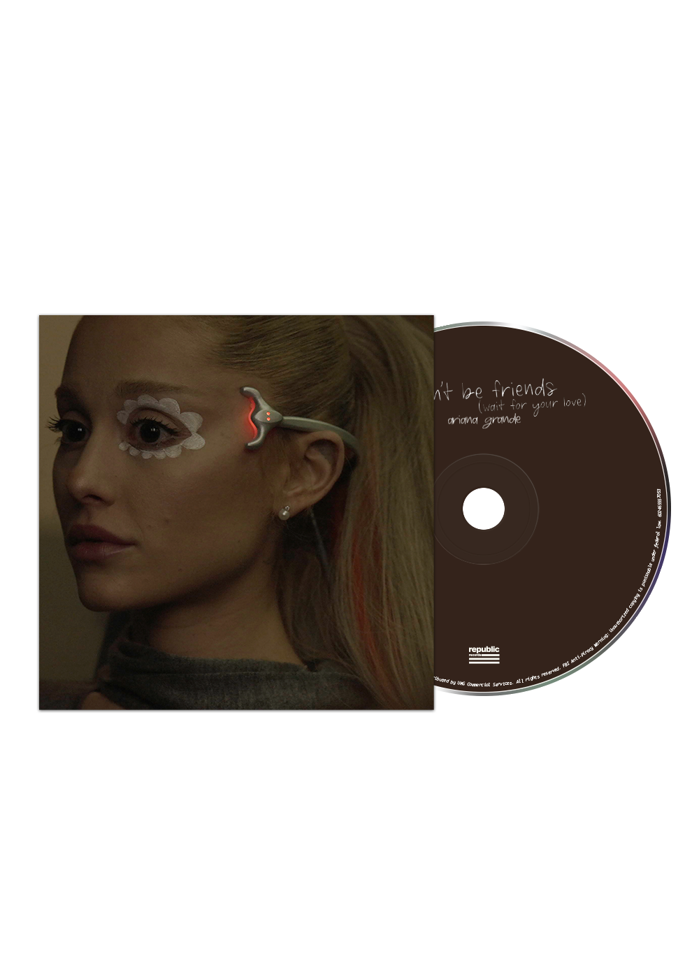 we can't be friends CD single