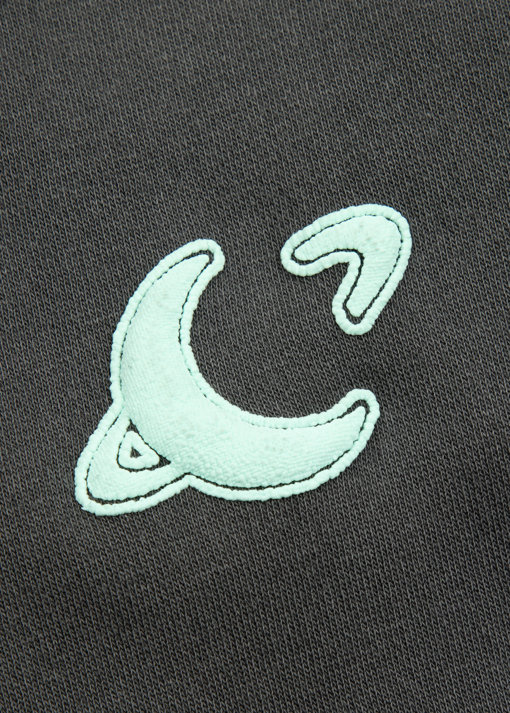 yours truly 10th anniversary honeymoon avenue crewneck + sweatpants sweats detail