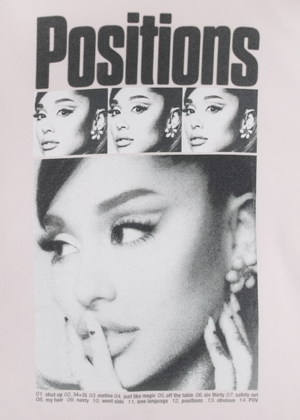 Ariana grande positions online crewneck