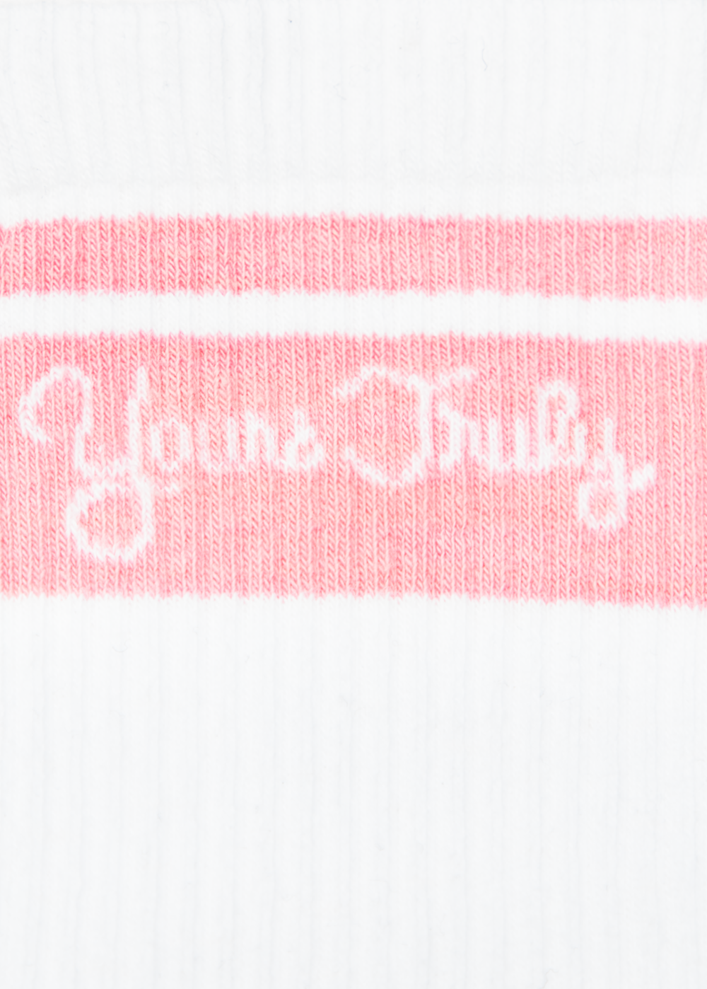 yours truly 10th anniversary socks detail