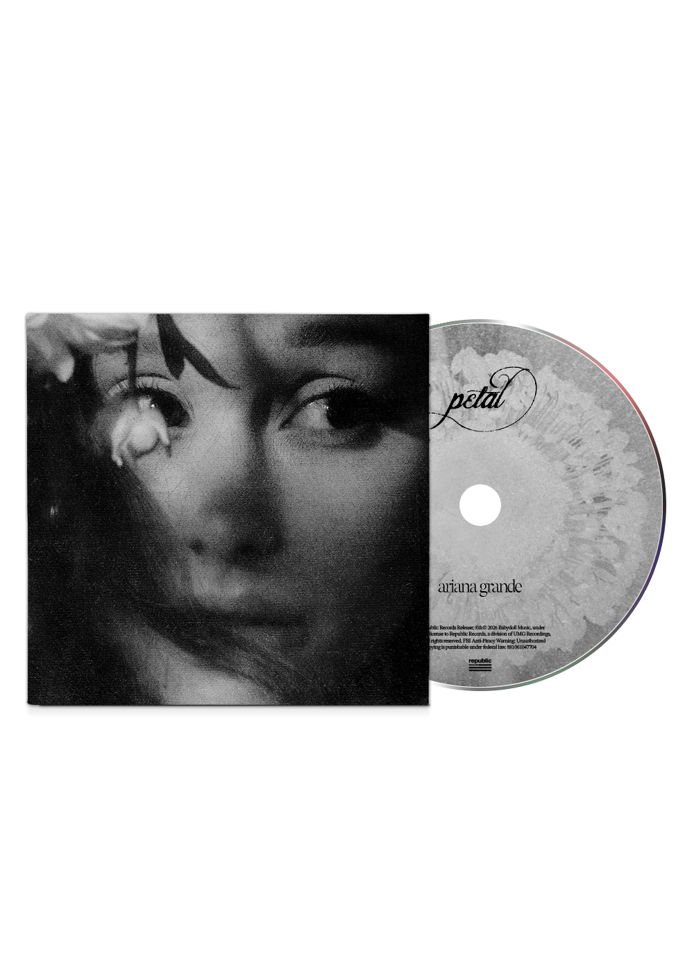 直筆サイン入り Ariana Grande 「petal」 新品 CDアルバム petal w/ a cappella cd - Ariana Grande | Shop