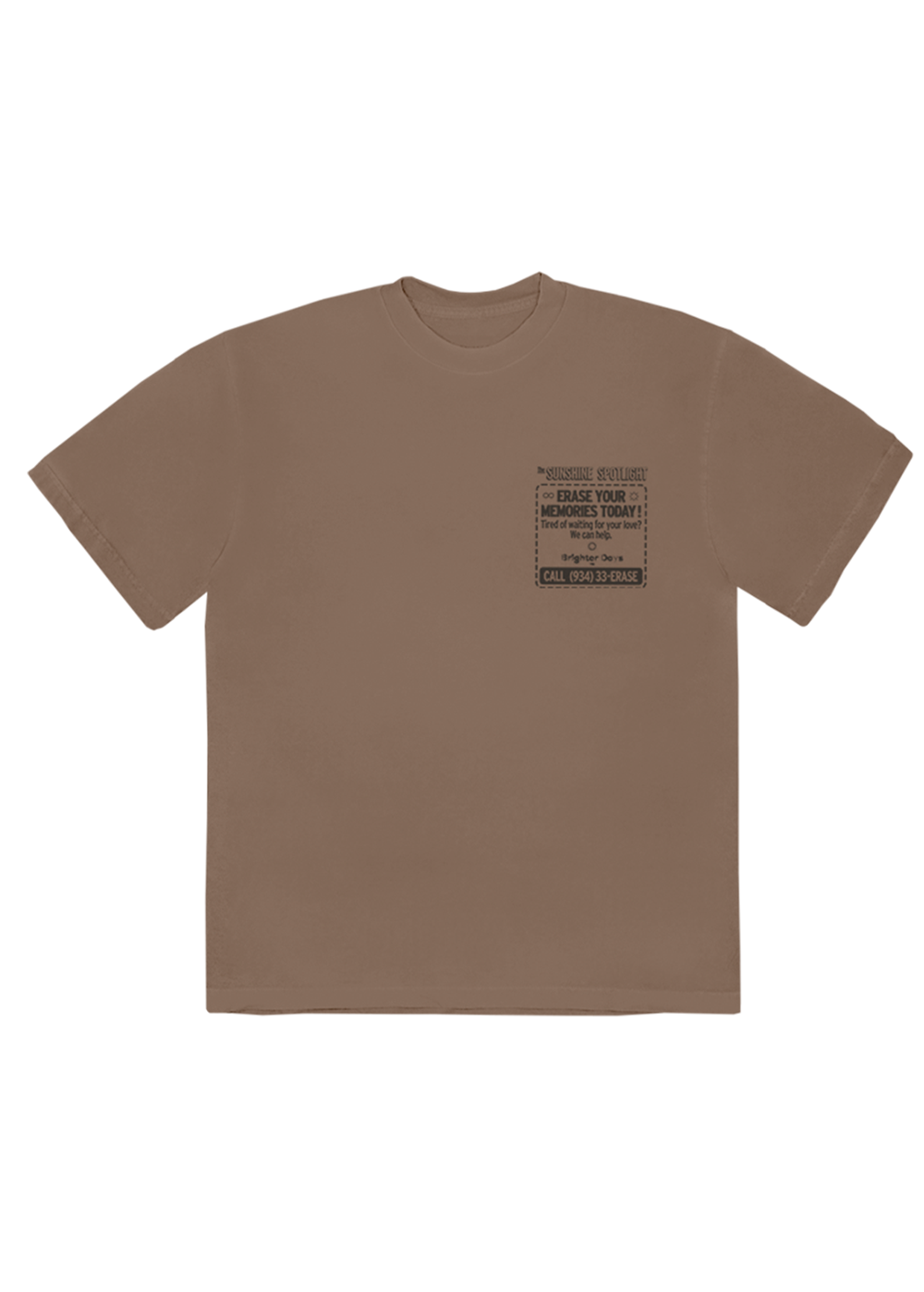 Brighter Days Newspaper T-Shirt Front