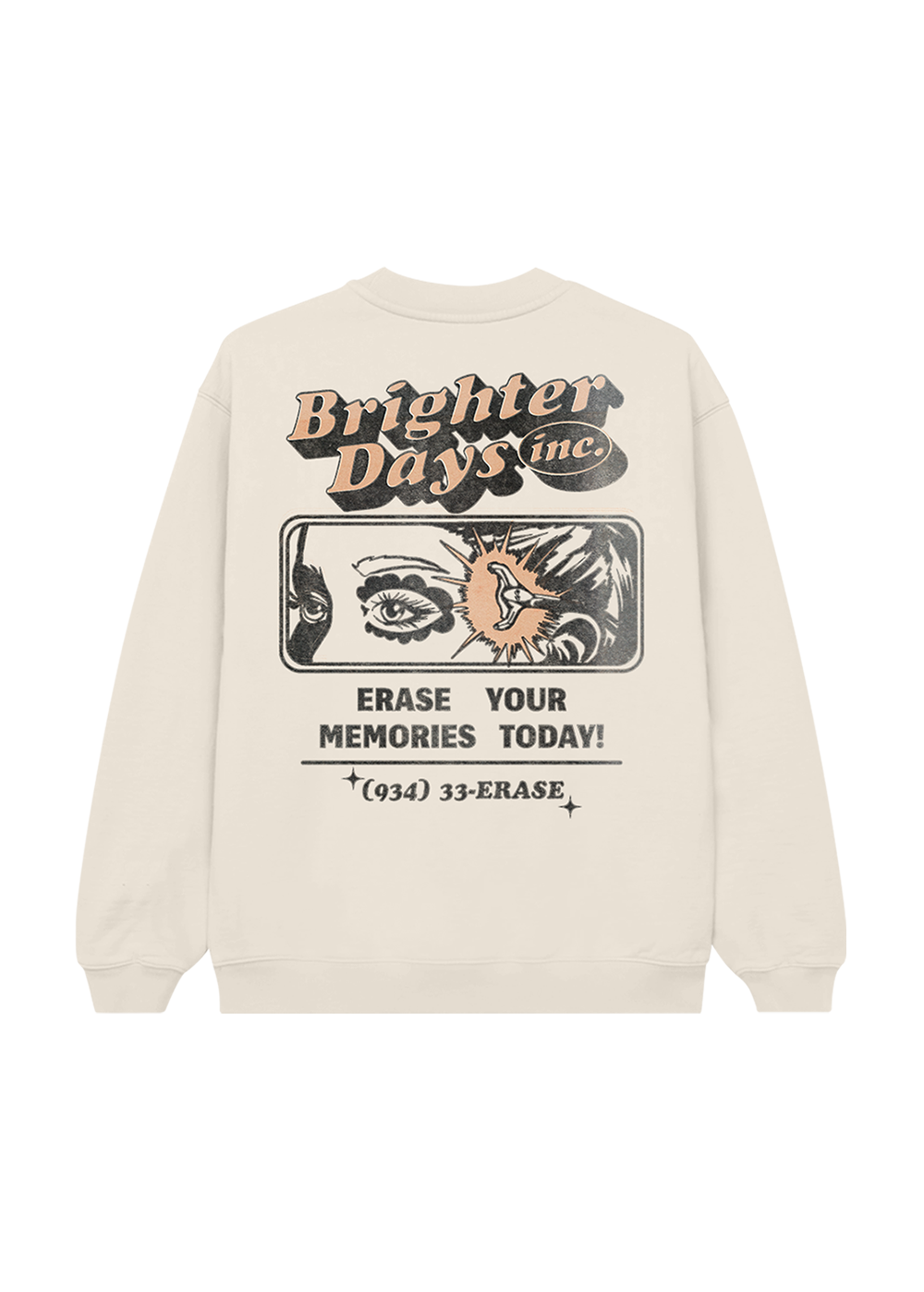 Brighter Days Memories Crewneck Back