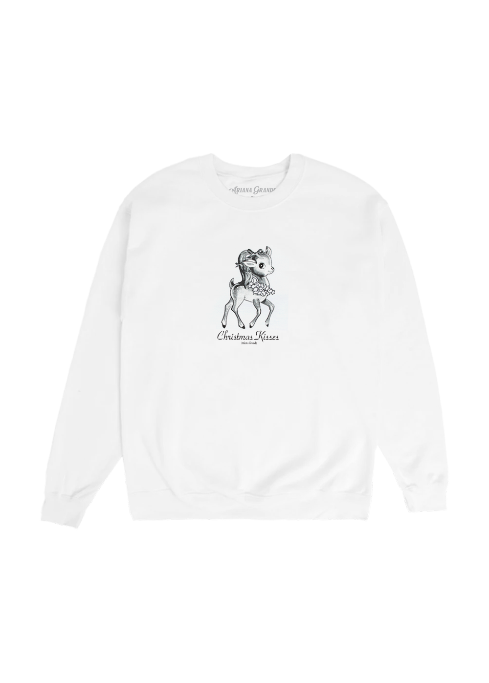 Christmas Kisses Reindeer Crewneck