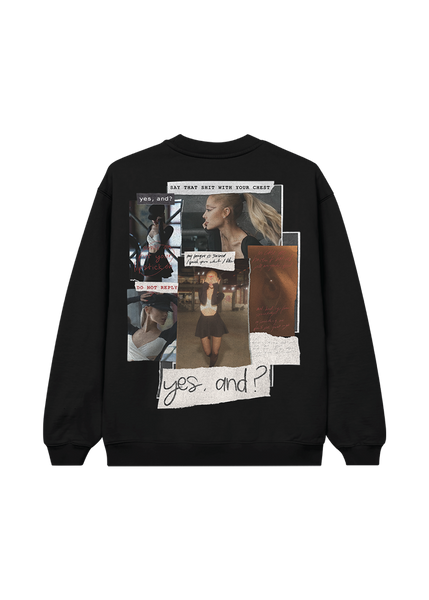 yes and crewneck