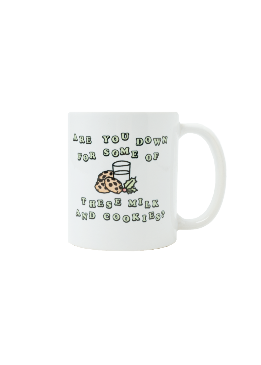 milk and cookies mug