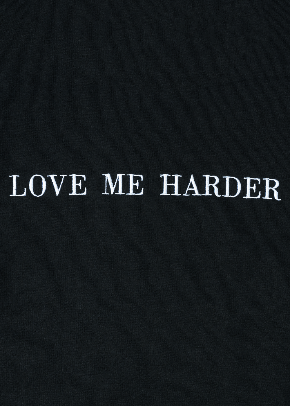 love me harder crewneck