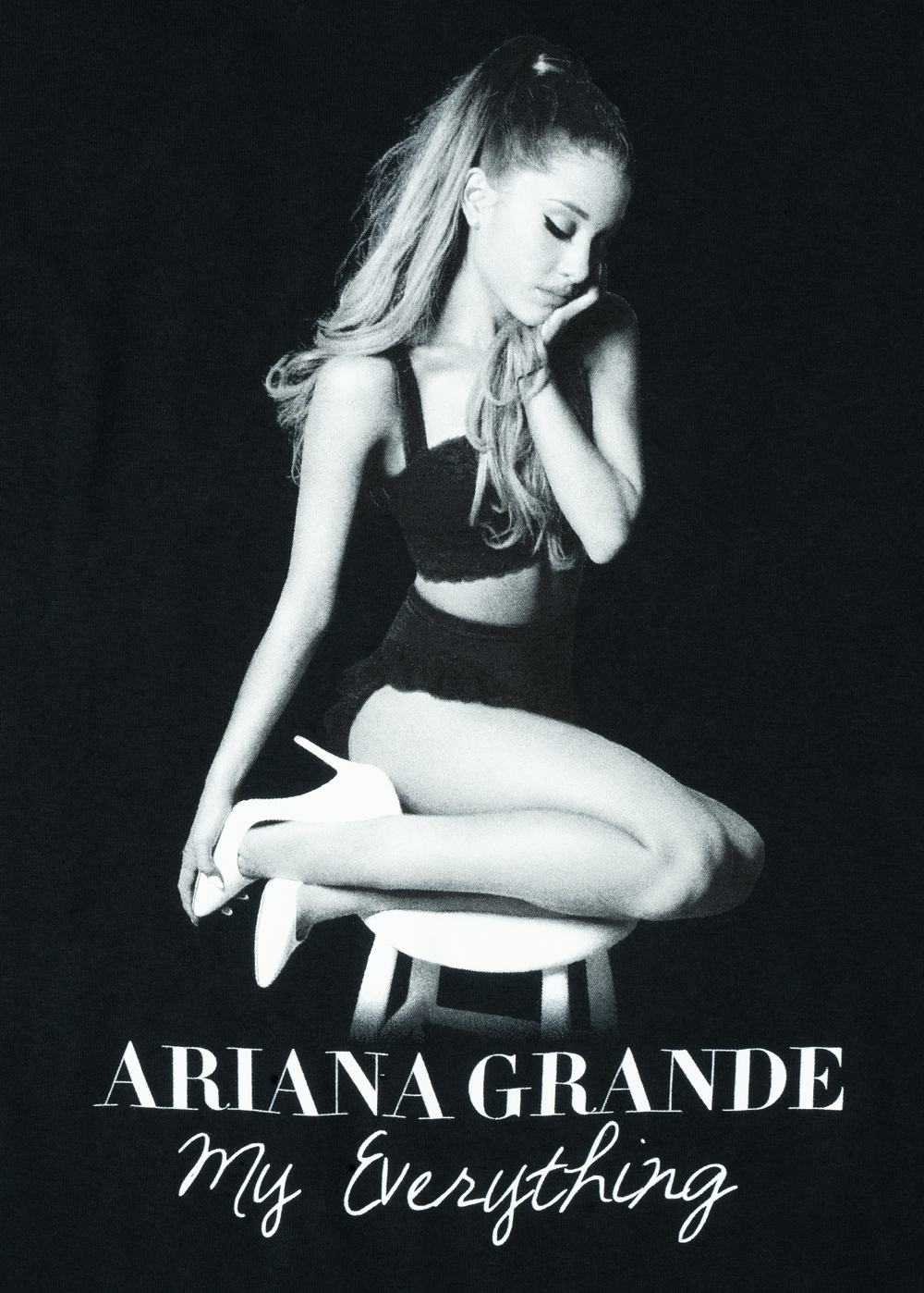 my everything b&w t-shirt