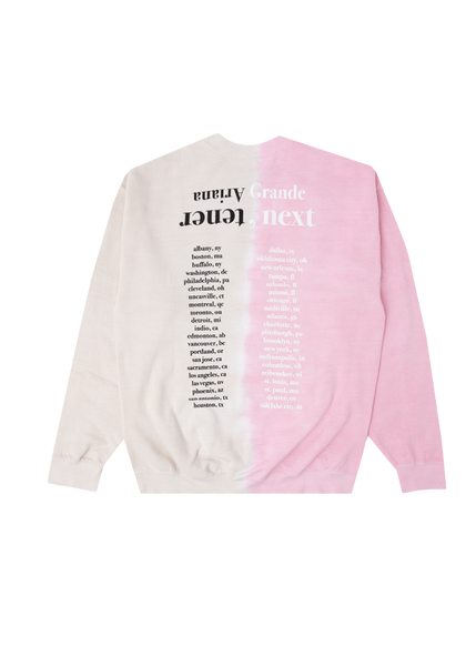 Sweetener ariana top grande sweatshirt