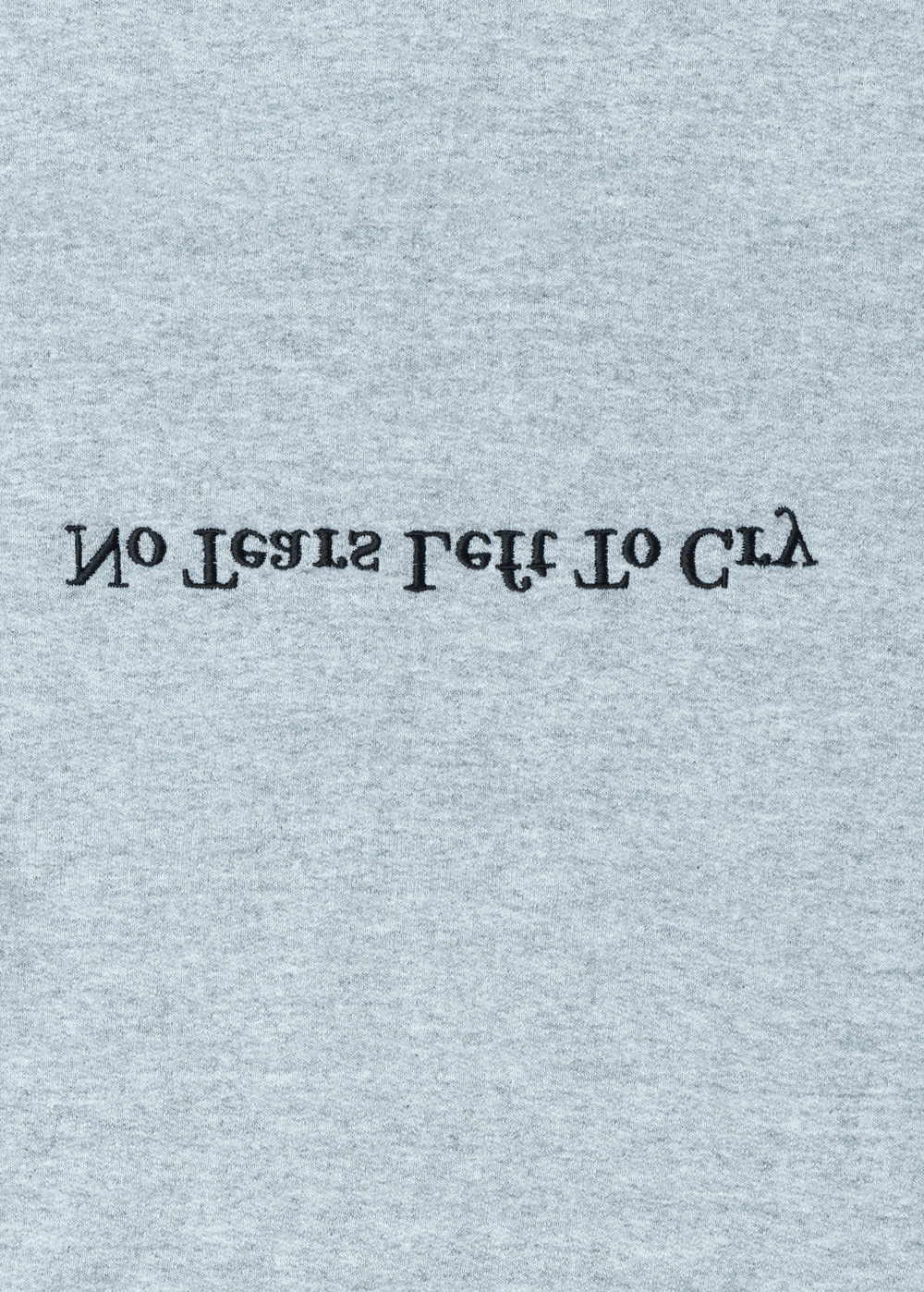 no tears left to cry crewneck detail