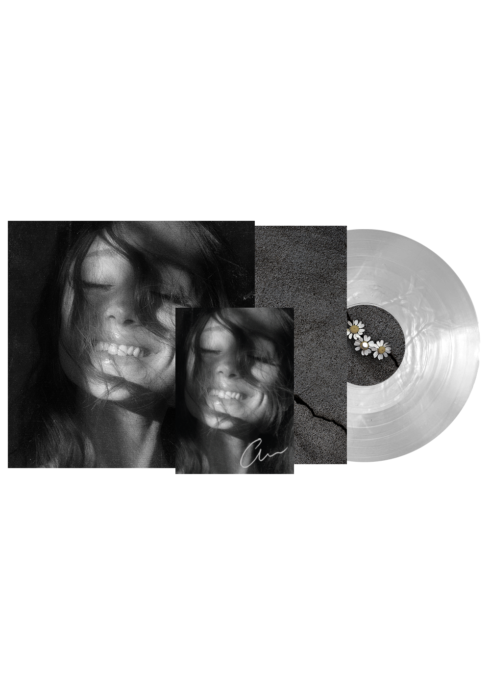 petal translucent pearly white lp (signed) 1