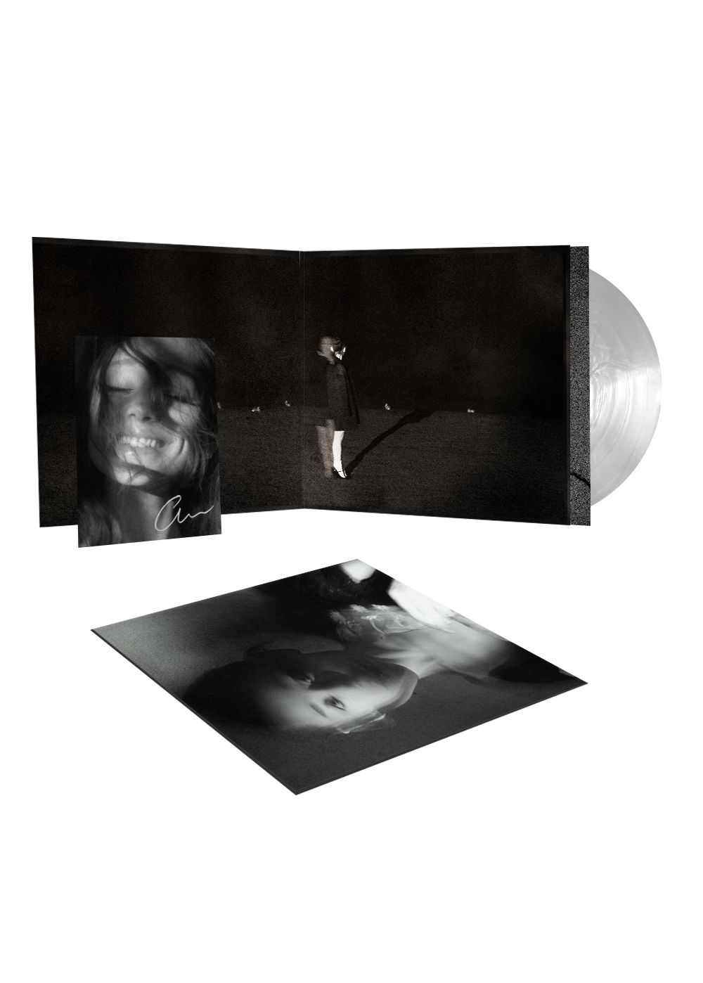 petal translucent pearly white lp (signed) 2