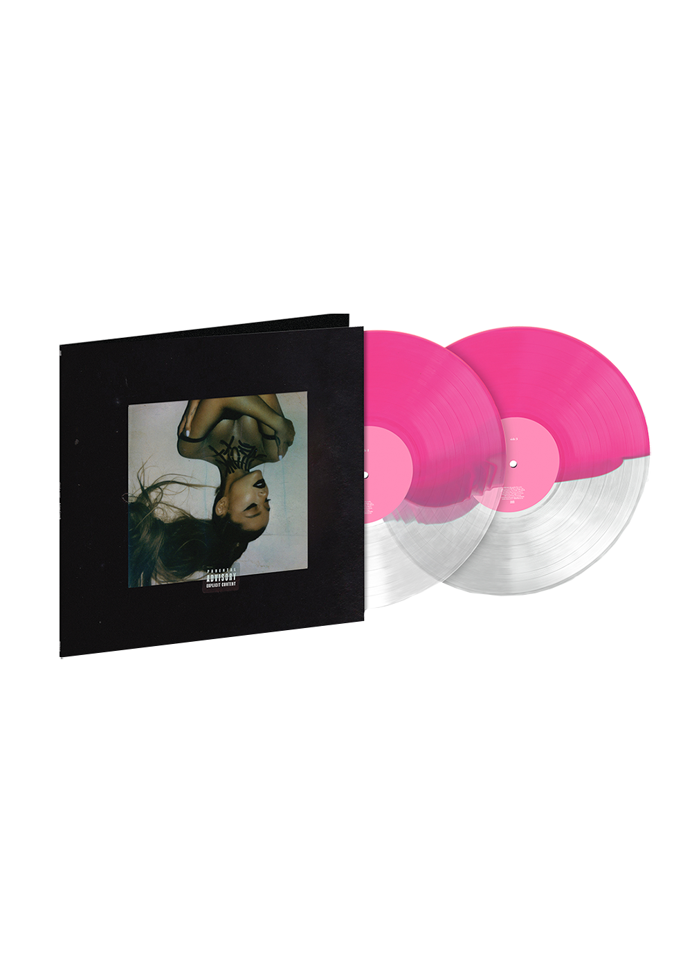 thank u, next 2lp (half clear/pink)