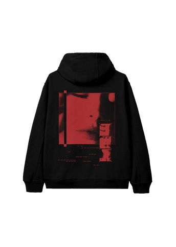 Ariana grande top silhouette hoodie