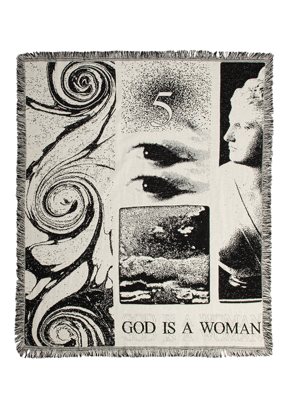 god is a woman blanket