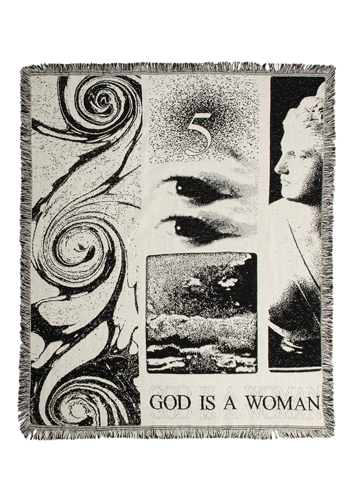 god is a woman blanket