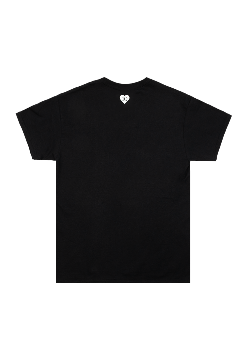 yours truly 10th anniversary puff print tee back