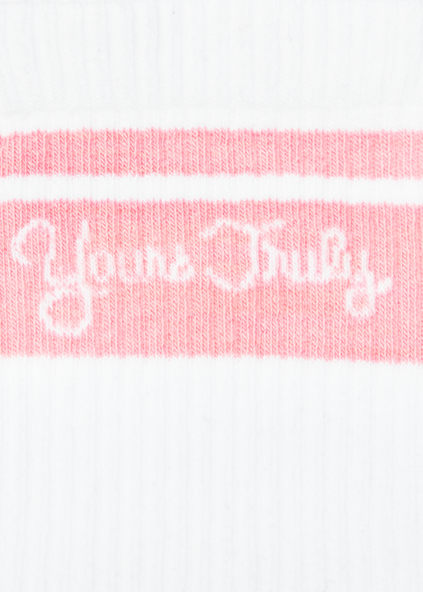 yours truly 10th anniversary socks detail
