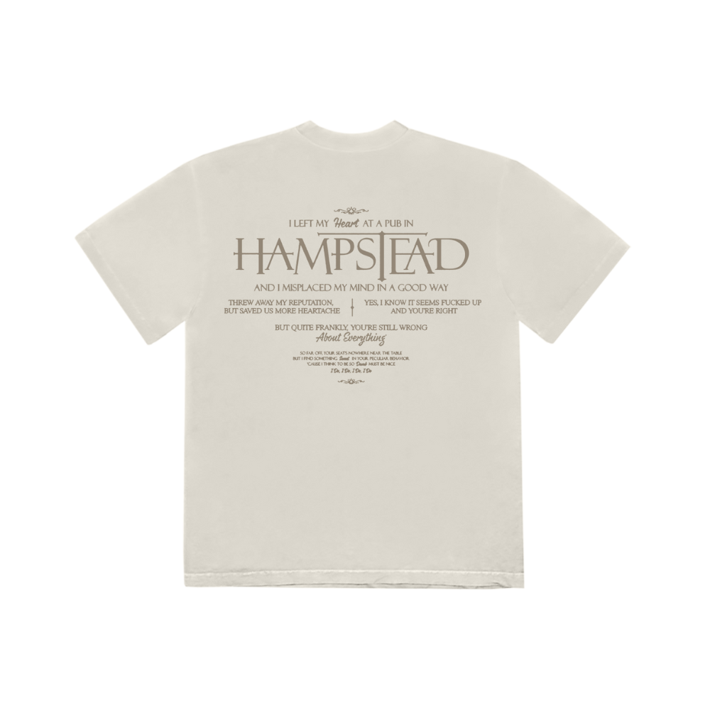 hampstead photo t-shirt back
