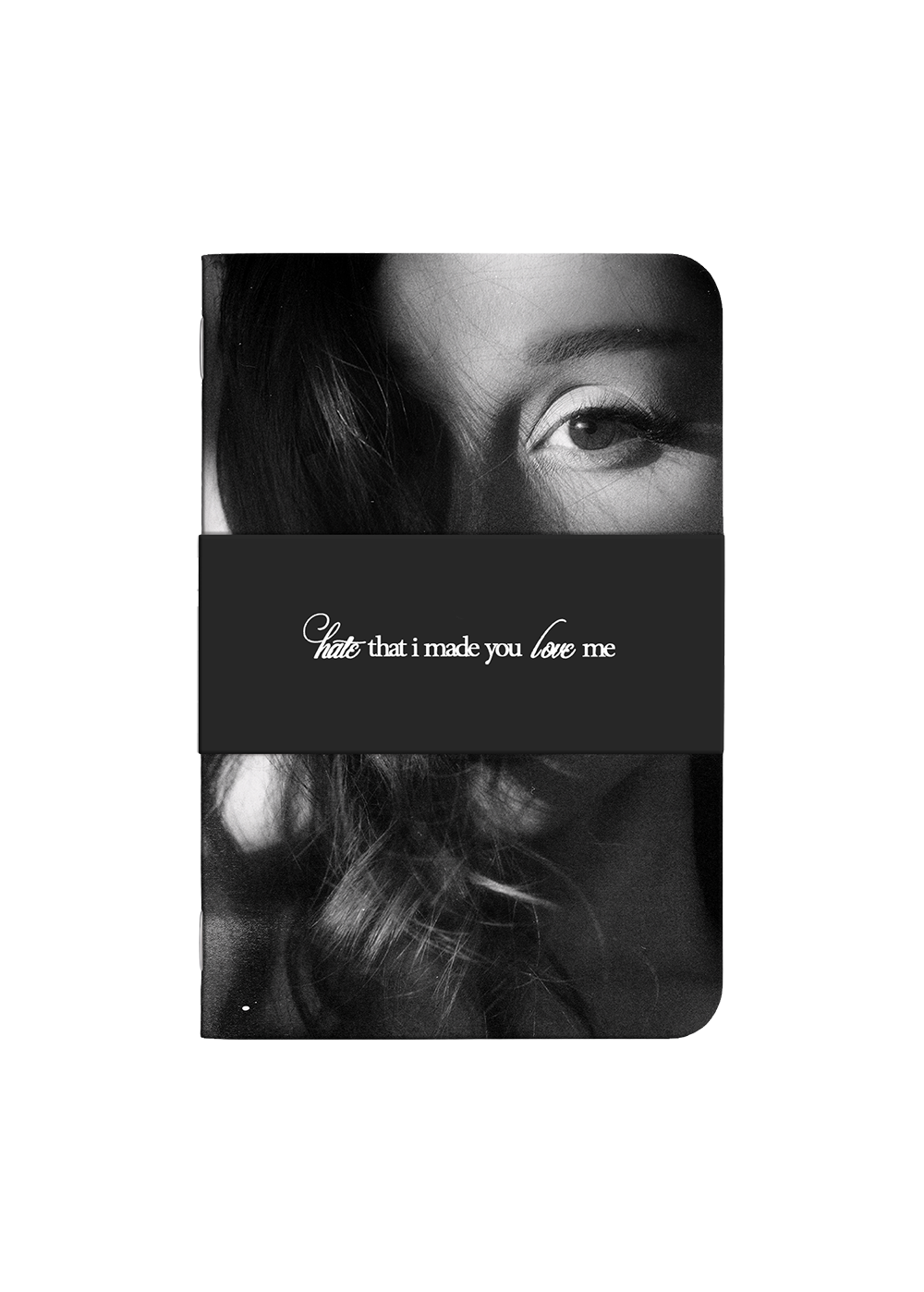 hate that i made you love me notebook set Front