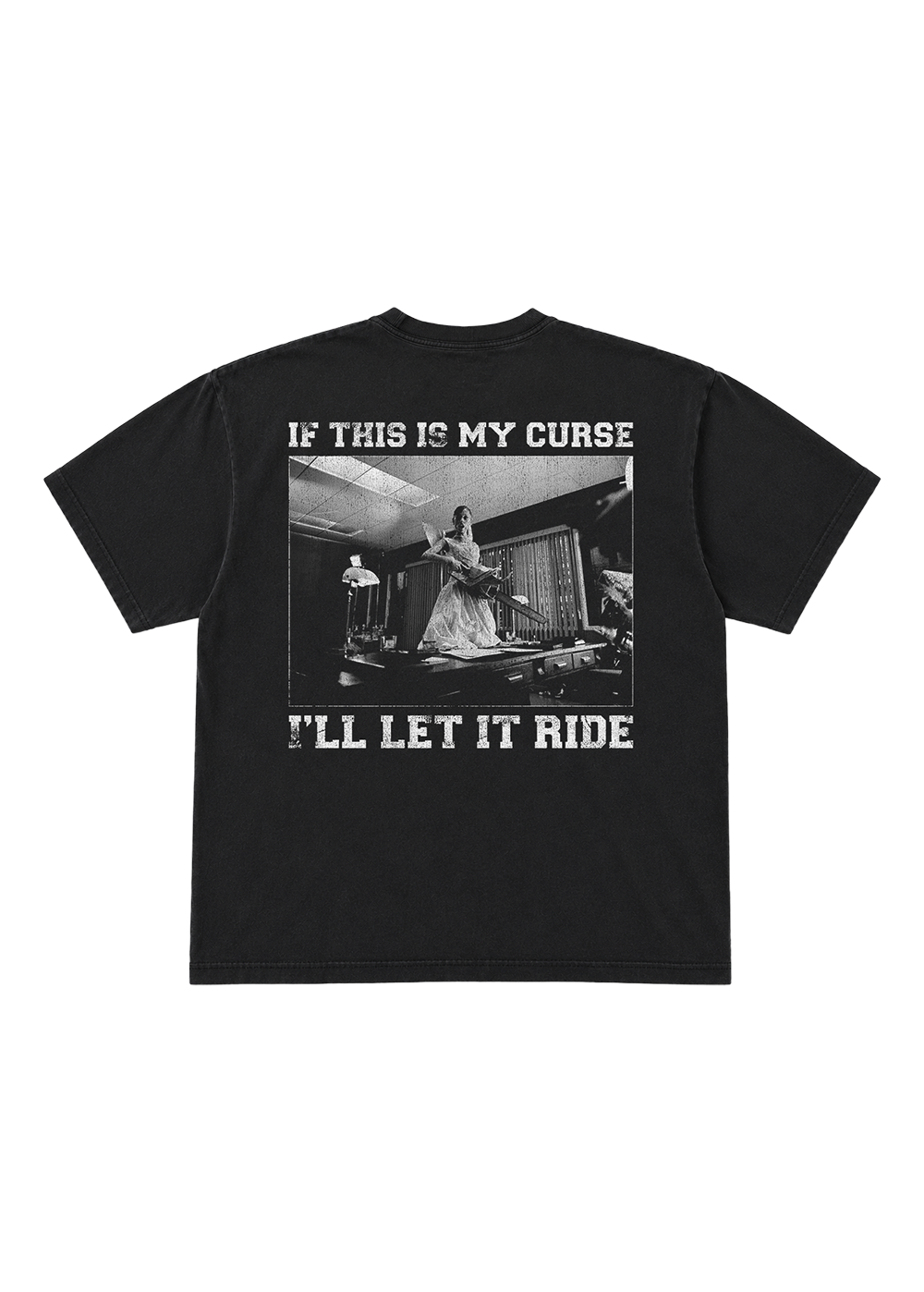 petal core t-shirt (black) Back