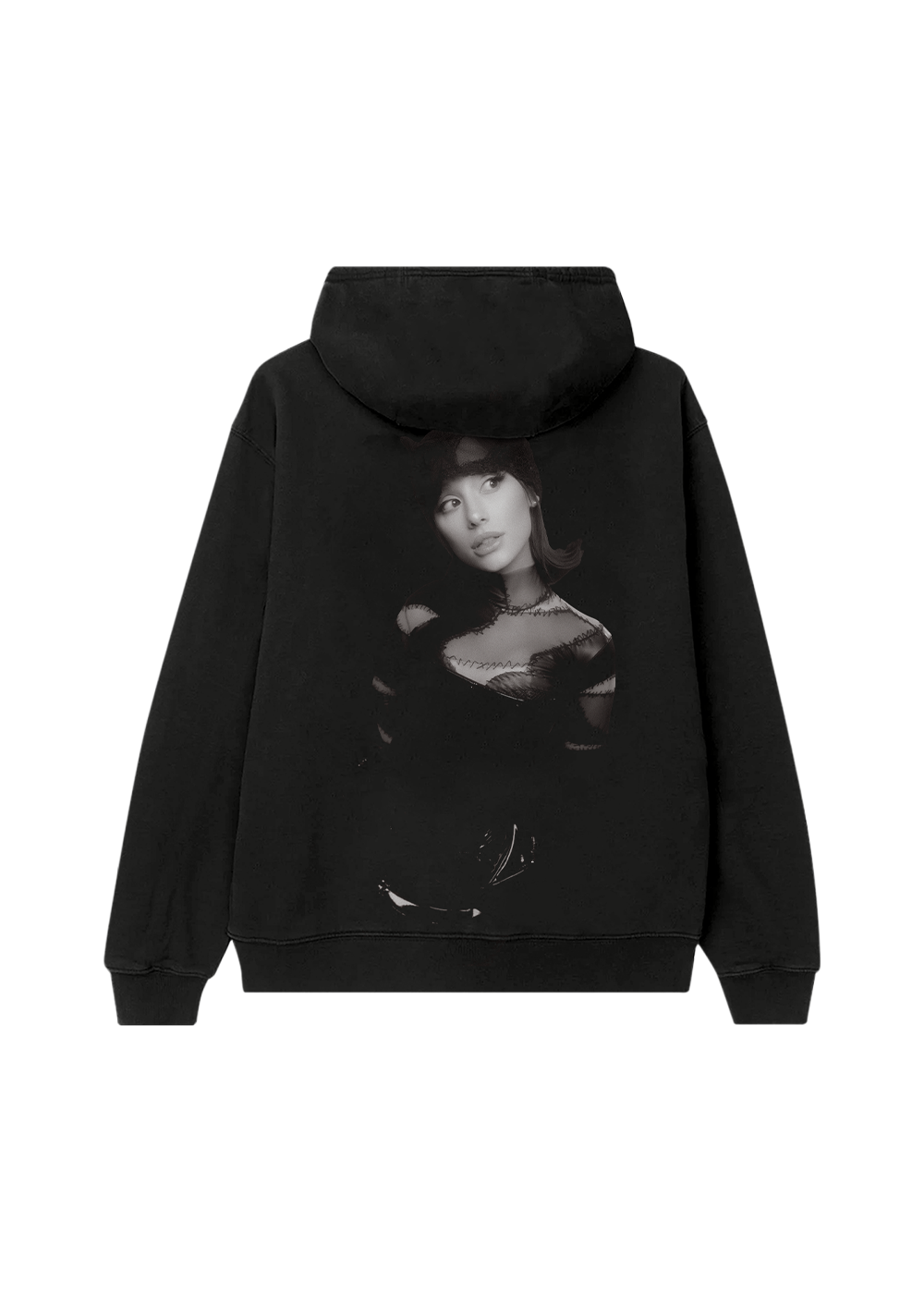 the boy is mine photo hoodie back