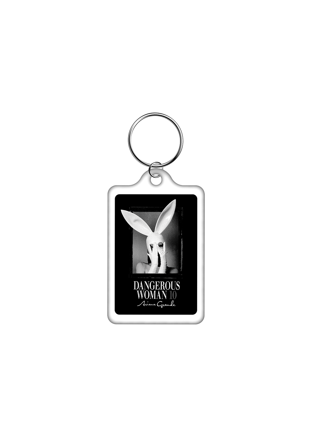 dangerous woman 10 keychain
