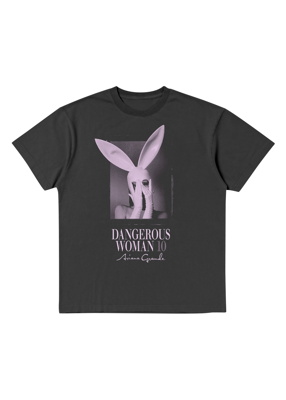 dangerous woman 10 logo t-shirt