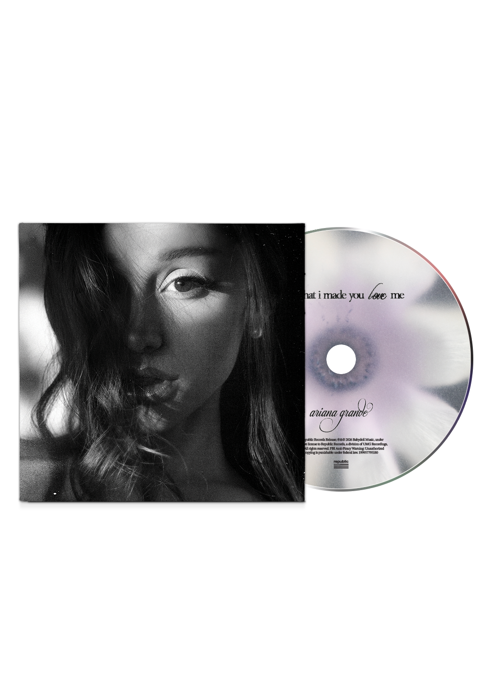 hate that i made you love me - w/ a cappella CD