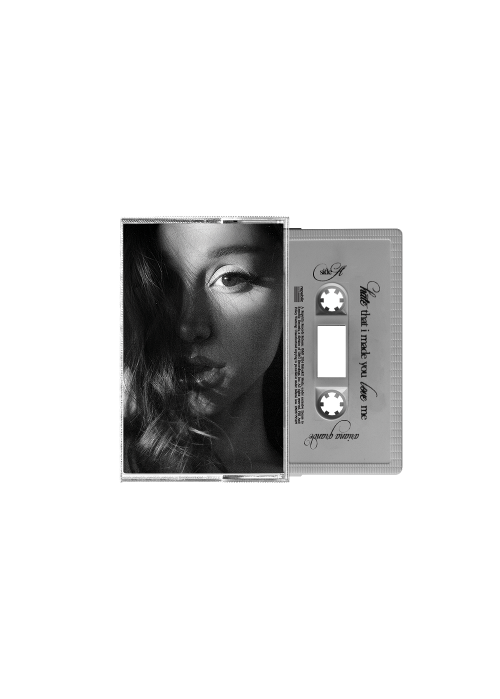 hate that i made you love me - fluffy tail gray cassette