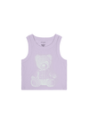 teddy ribbed tank top front
