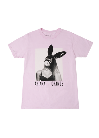 dangerous woman pink t-shirt