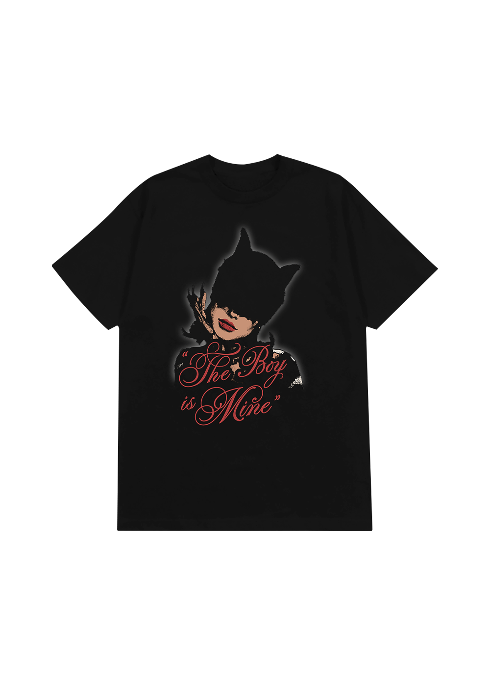 the boy is mine black t-shirt