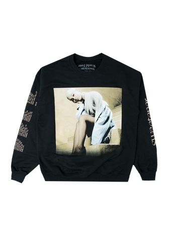 sweetener staircase black crewneck