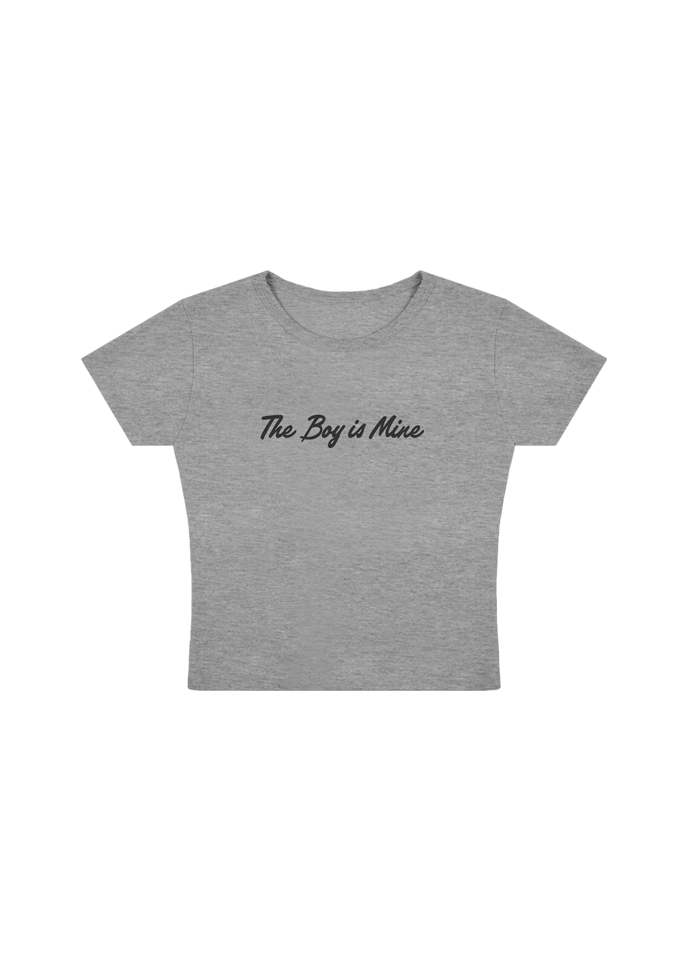 the boy is mine baby tee