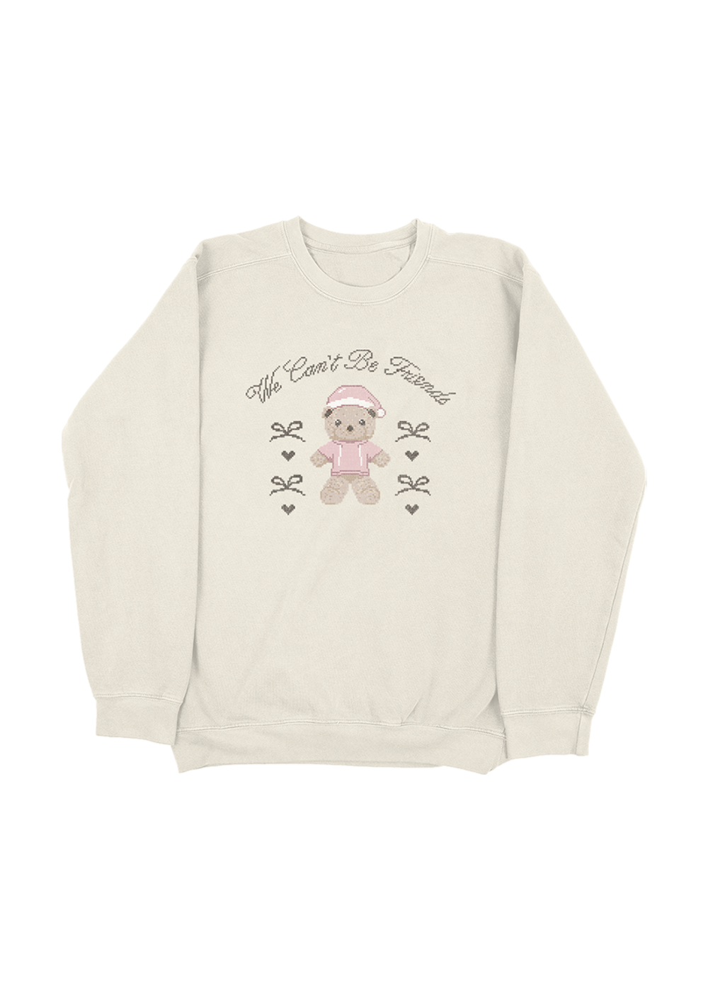 holiday teddy crewneck