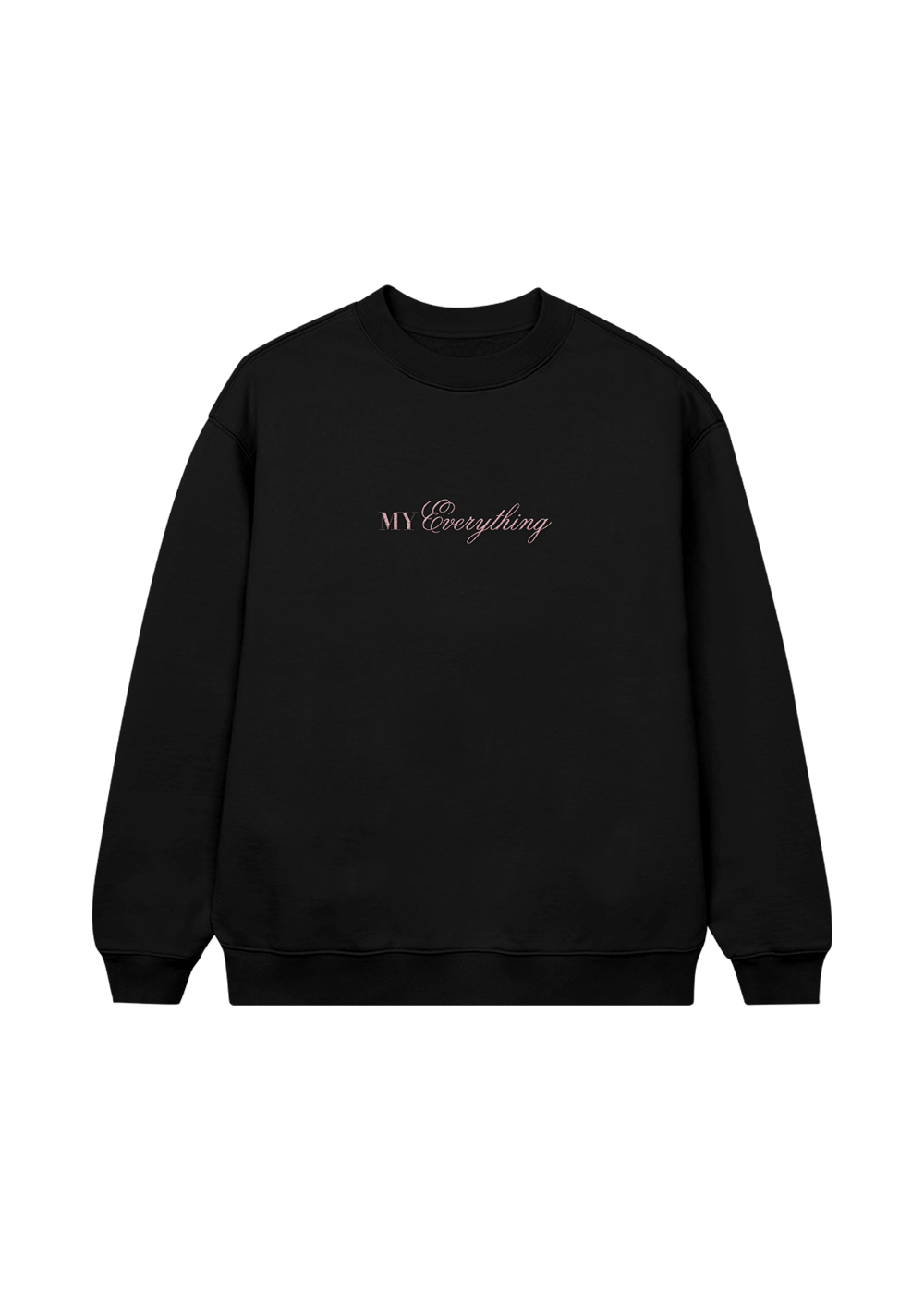 my everything tenth anniversary puff print crewneck