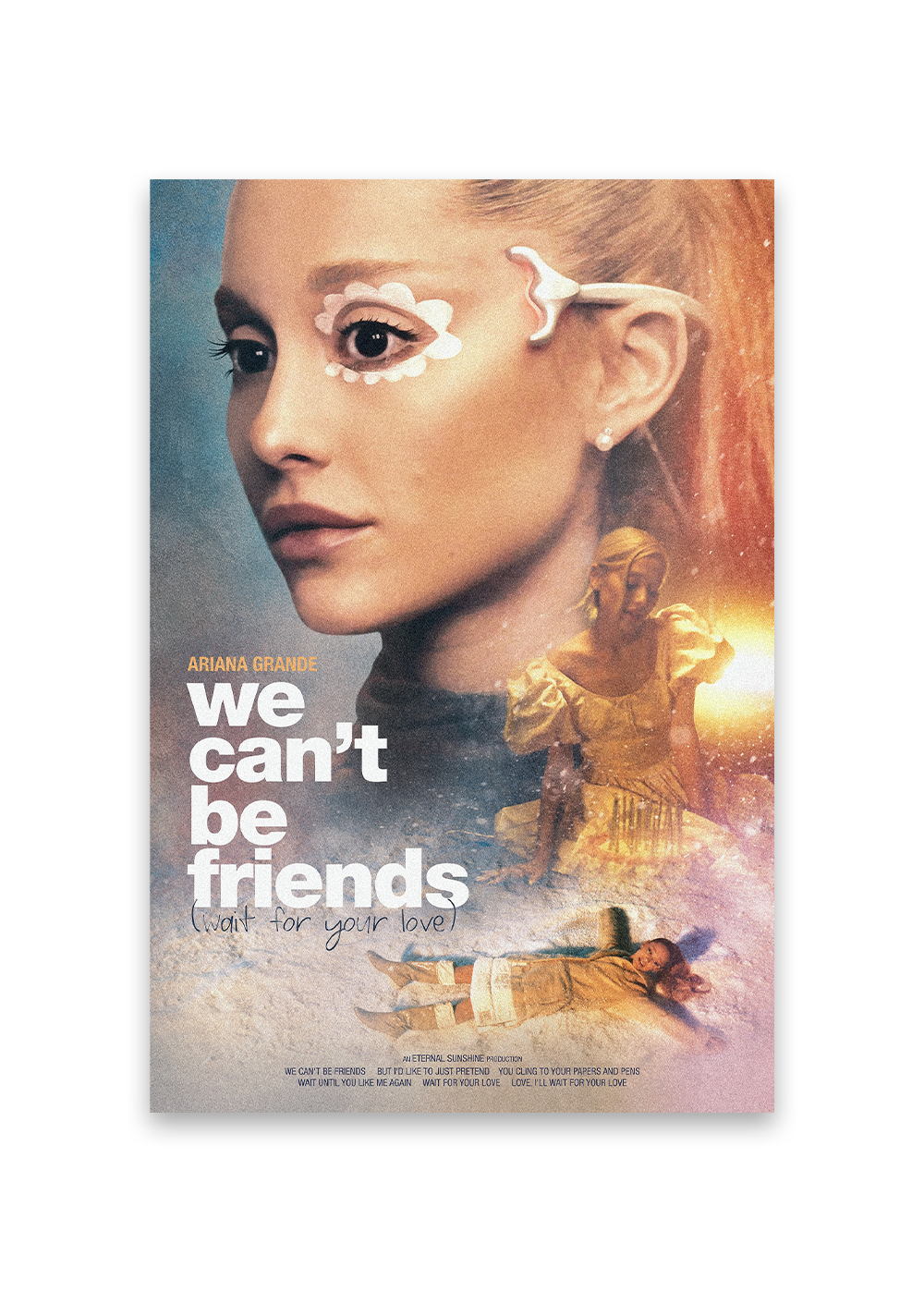 we can't be friends movie poster
