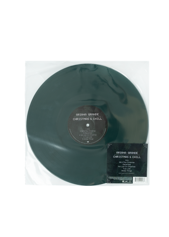christmas & chill lp (dark green with etching)
