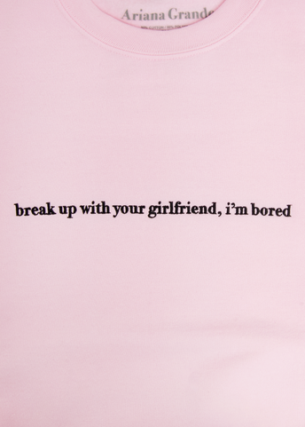 break up with your girlfriend crewneck front zoom