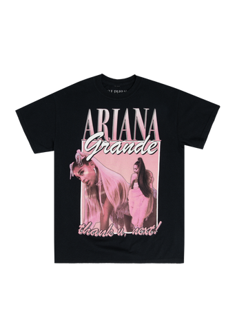 thank u, next homage t-shirt front