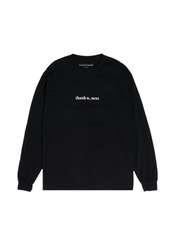 Thank you next sales crewneck