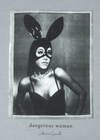 dangerous woman gray t-shirt detail