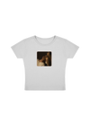ag7 cropped white t-shirt front