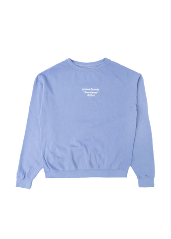 Sweetener sweatshirt blue sales